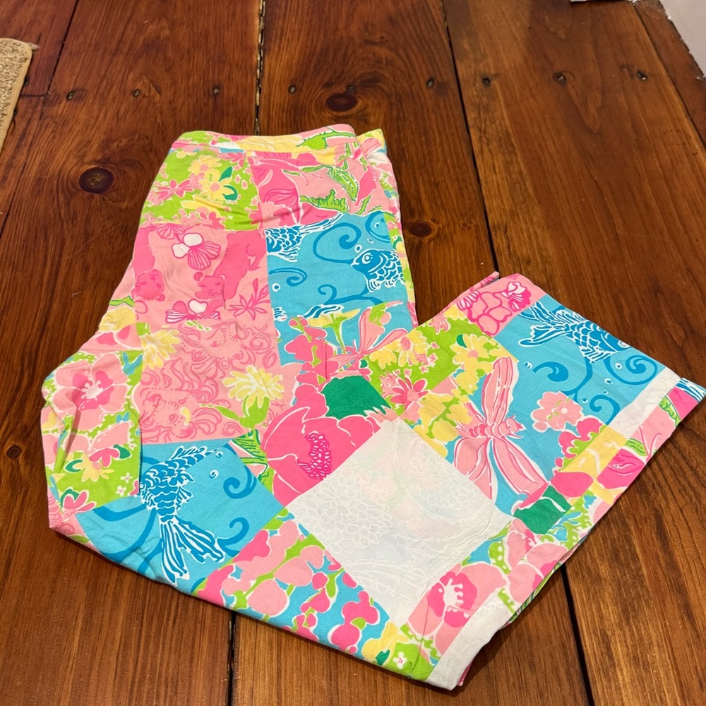 Lilly Pulitzer Patchwork Pants - image 1